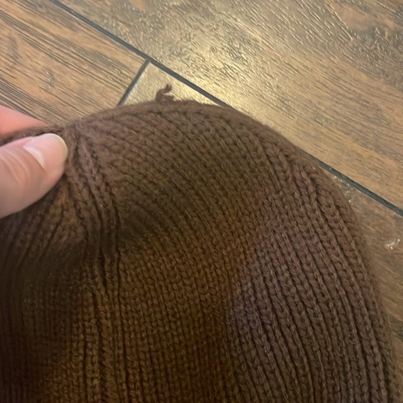 Pantone x Forever 21 Brown Knit Beanie - Picture 3 of 5
